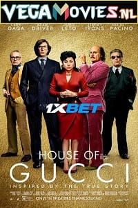  House of Gucci (2021) Hindi [Voice Over] WeB-DL 480p [500MB] | 720p [1.4GB] | 1080p [3GB]