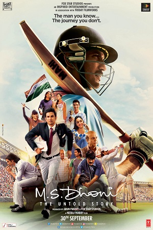  M.S. Dhoni: The Untold Story (2016) Hindi Full Movie 480p [500MB] | 720p [1.3GB] | 1080p [2.9GB] | 2160p [6.7GB]