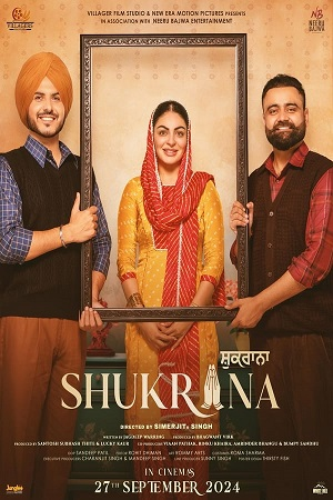 Download  Shukrana (2024) WEB-DL {Punjabi DD5.1} Full Movie 480p [480MB] | 720p [1.1GB] | 1080p [2.3GB]