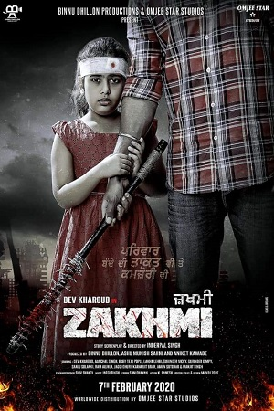 Download  Zakhmi (2020) Punjabi Full Movie 480p [400MB] | 720p [1GB] | 1080p [1.9GB]