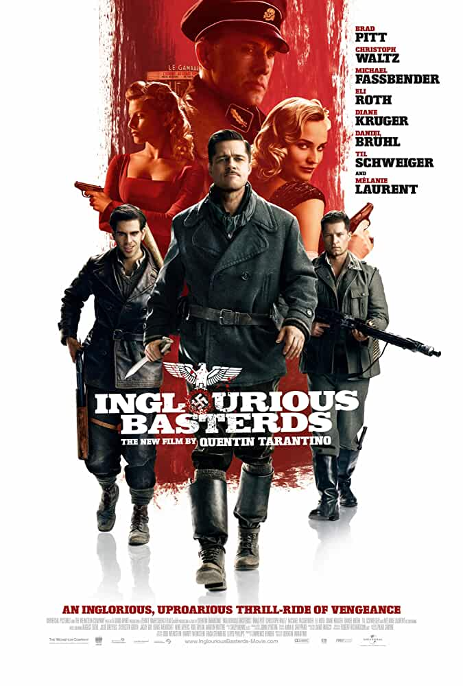  Inglourious Basterds (2009) Dual Audio {Hindi-English} BluRay 480p [400MB] | 720p [850MB] | 1080p [4GB]