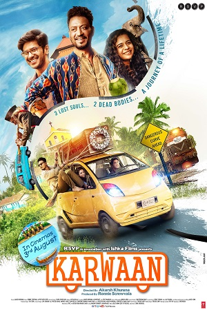  Karwaan (2018) Hindi Full Movie 480p [400MB] | 720p [1GB] | 1080p [3GB]