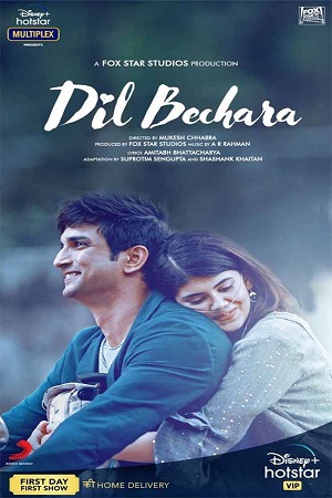 Download Dil Bechara (2020) Hindi Full Movie 480p [300MB] | 720p [900MB] | 1080p [3GB]