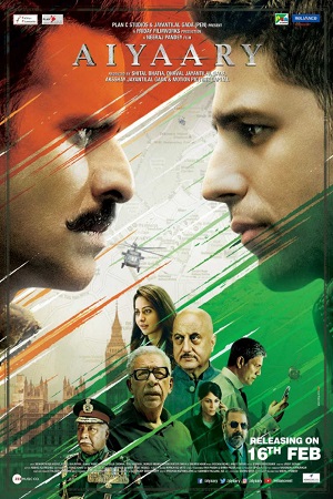 Download Aiyaary (2018) Hindi Full Movie 480p [400MB] | 720p [1.4GB] | 1080p [4GB]