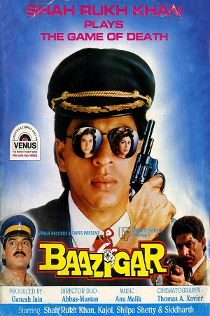 Download Baazigar (1993) Hindi Full Movie BluRay 480p [450MB] | 720p [1.3GB] | 1080p [4GB]