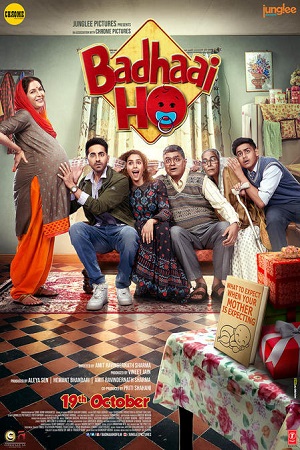 Download Badhaai Ho (2018) Hindi Full Movie 480p [450MB] | 720p [1GB] | 1080p [3.6GB]