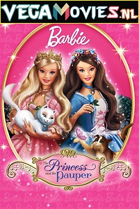 Download Barbie as The Princess and the Pauper (2004) Dual Audio {Hindi-English} 480p [300MB] | 720p [800MB]