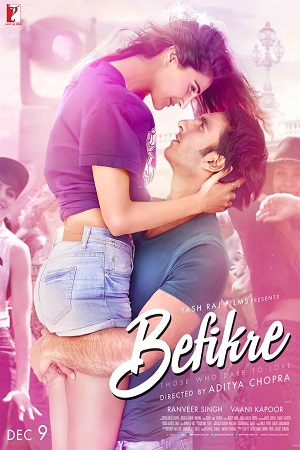 Download Befikre (2016) Hindi Full Movie 480p [400MB] | 720p [1GB] | 1080p [4GB]