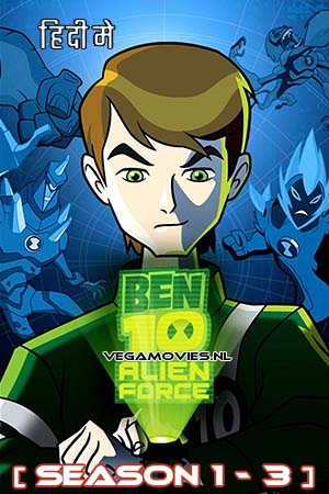 Download Ben 10: Alien Force (Season 1 – 3) Dual Audio [Hindi + English] Complete Web Series Esubs 720p [150MB]