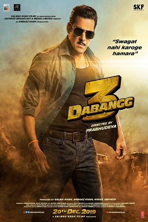 Download Dabangg 3 (2019) Hindi Full Movie 480p [400MB] | 720p [1GB] | 1080p [2GB]