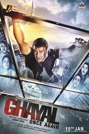 Download Ghayal Once Again (2016) Hindi Full Movie 480p [350MB] | 720p [1GB]