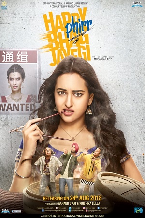 Download Happy Phirr Bhag Jayegi (2018) Hindi Full Movie 480p [360MB] | 720p [1.1GB] | 1080p [3.6GB]