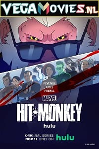 Download Hit Monkey (2021) Season 1 Hulu Original English WEB Series 720p 10Bit [130MB] WEB-DL