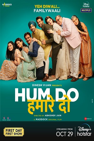 Download Hum Do Hamare Do (2021) Hindi Full Movie 480p [400MB] | 720p [1.5GB] | 1080p [2.4GB] | 2160p [20GB-4K]