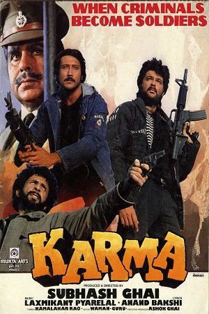 Download Karma (1986) Hindi Full Movie 480p [500MB] | 720p [1.3GB]