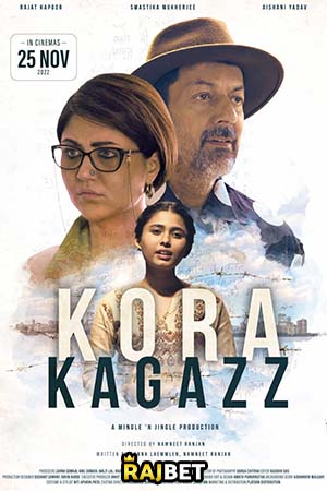 Download Kora Kagazz (2022) Hindi Full Movie HDCAMRip 480p [450MB] | 720p [1GB] | 1080p [2GB]