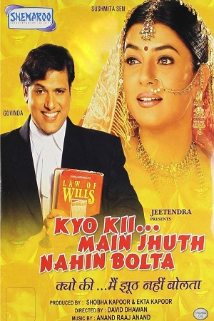 Download Kyo Kii… Main Jhuth Nahin Bolta (2001) Hindi Full Movie WEB-DL 480p [400MB] | 720p [1.2GB] | 1080p [4GB]