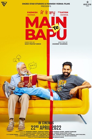 Download Main Te Bapu (2022) Punjabi Full Movie WEB-DL 480p [250MB] | 720p [850MB] | 1080p [2GB] | 2160p 4K [8GB]