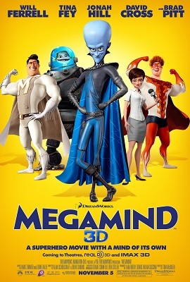 Download Megamind (2010) Dual Audio {Hindi-English} 480p [300MB] | 720p [1GB] | 1080p [1.7GB]