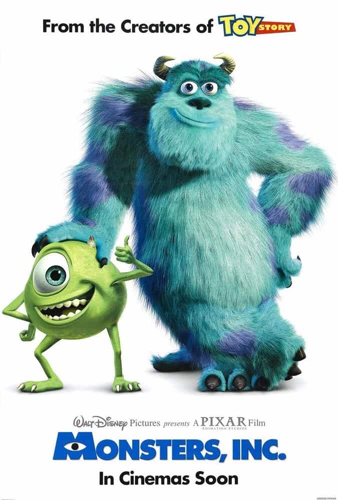 Download Monsters, Inc. (2001) Dual Audio {Hindi-English} 480p [400MB] | 720p [800MB] | 1080p [1.7GB]