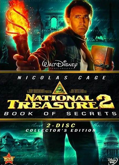 Download National Treasure: Book of Secrets (2007) Dual Audio {Hindi-English} 480p [350MB] | 720p [1.3GB]