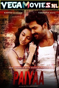 Download Paiyaa (2010) UNCUT Dual Audio {Hindi-Tamil} BluRay 480p [600MB] | 720p [1.2GB] | 1080p [2.7GB]