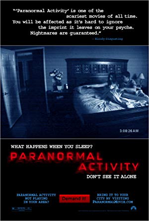 Download Paranormal Activity 2007 Dual Audio {Hindi-English} 720p [950MB] BluRay