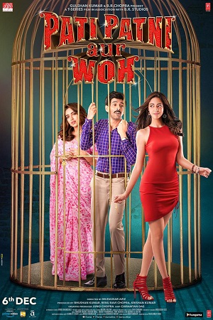 Download Pati Patni Aur Woh (2019) AMZN WEBRip Hindi Full Movie 480p [350MB] | 720p [1.2GB] | 1080p [3.7GB]