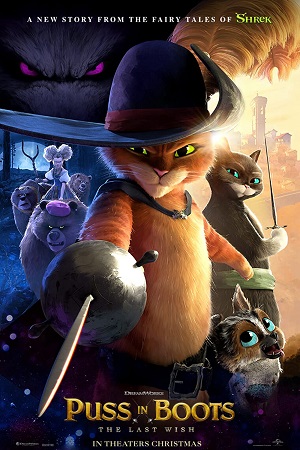 Download Puss in Boots: The Last Wish (2022) AMZN WEB-DL {English With Subtitles} Full Movie 480p [500MB] | 720p [1.2GB] | 1080p [3GB]