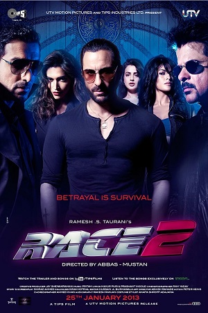 Download Race 2 (2013) Hindi Full Movie 480p [400MB] | 720p [1.3GB] | 1080p [4GB]