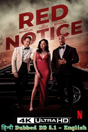 Download Red Notice – Netflix Original (2021) Dual Audio {Hindi-English} 480p [400MB] | 720p [1.3GB] | 1080p [3GB] | 2160p [6.4GB]