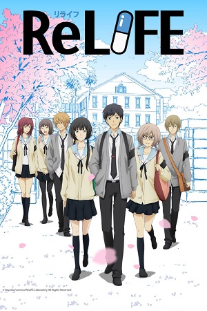 Download ReLIFE (Season 1) Complete Multi Audio [Hindi-English-Japanese] Anime Series 480p | 720p | 1080p WEB-DL