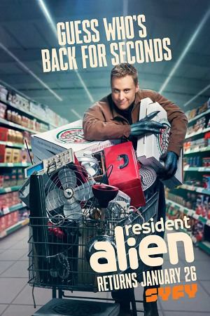 Download Resident Alien (Season 1-2) English WEB Series 720p [230MB] WEB-DL