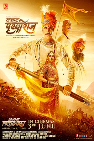 Download Samrat Prithviraj (2022) WEB-DL Hindi Full Movie 480p [350MB] | 720p [1.2GB] | 1080p [2.6GB] | 2160p 4K [10.4GB]