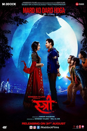 Download Stree (2018) Hindi Full Movie 480p [400MB] | 720p [1GB] | 1080p [3.6GB]