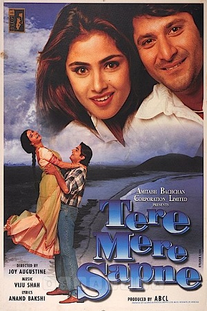 Download Tere Mere Sapne (1996) Hindi Full Movie DVDRip 480p [470MB] | 720p [1.2GB]