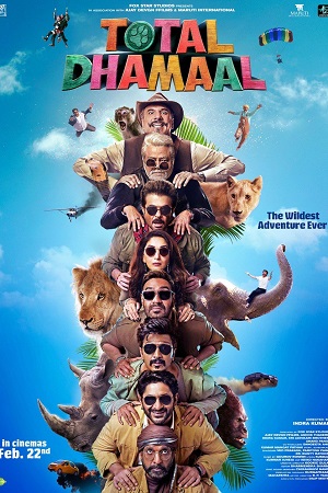 Download Total Dhamaal (2019) Hindi Full Movie 480p [450MB] | 720p [1GB] | 1080p [2GB]