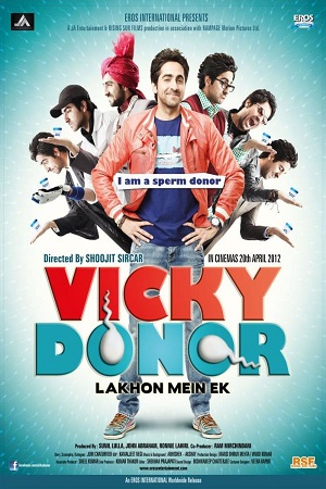 Download Vicky Donor (2012) Hindi Full Movie 480p [350MB] | 720p [1GB] | 1080p [3GB]