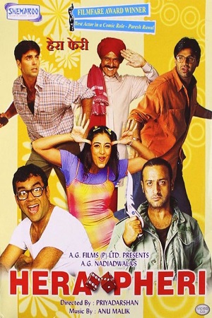 Download Hera Pheri (2000) Hindi Full Movie 480p [400MB] | 720p [1.3GB] | 1080p [2.2GB]