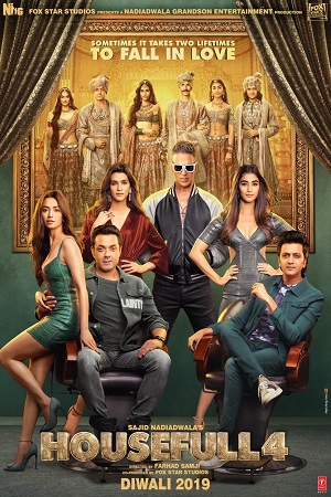 Download Housefull 4 (2019) BluRay Hindi Full Movie 480p [400MB] | 720p [1GB] | 1080p [2.5GB]