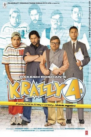 Download Krazzy 4 (2009) Hindi Full Movie 480p [300MB] | 720p [900MB] | 1080p [1.8GB]