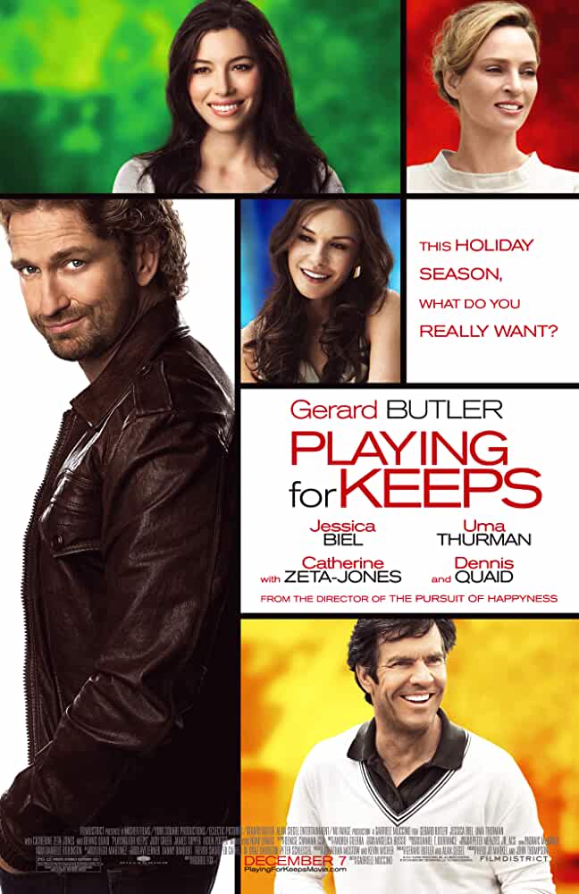 Download Playing For Keeps (2012) Dual Audio {Hindi-English} 480p [400MB] | 720p [800MB]