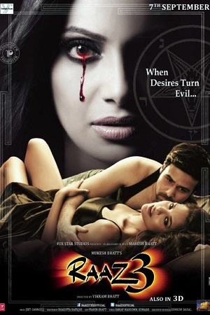 Download Raaz 3 (2012) Hindi Full Movie 480p [400MB] | 720p [1.2GB] | 1080p [4GB]