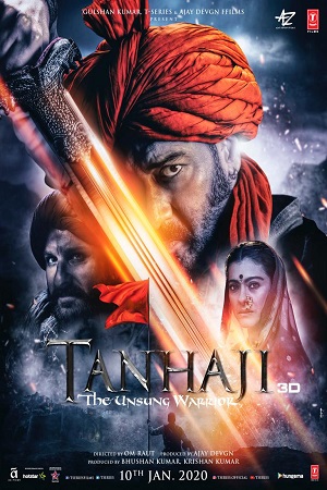 Download Tanhaji: The Unsung Warrior (2020) Hindi Full Movie 480p [350MB] | 720p [1GB] | 1080p [1.7GB]